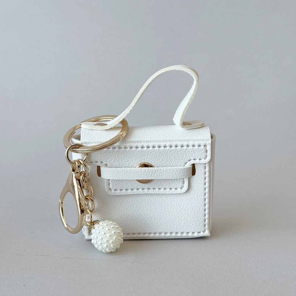 Mini purse - white شنطة العيدية