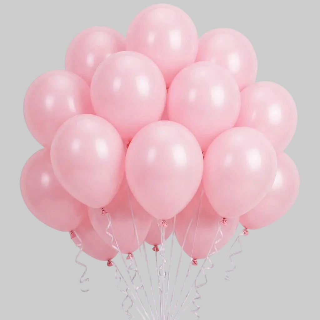 Latex balloons - pink
