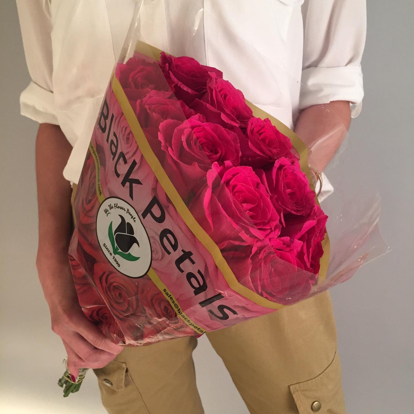 10 Fuschia Roses - جوري فوشيا