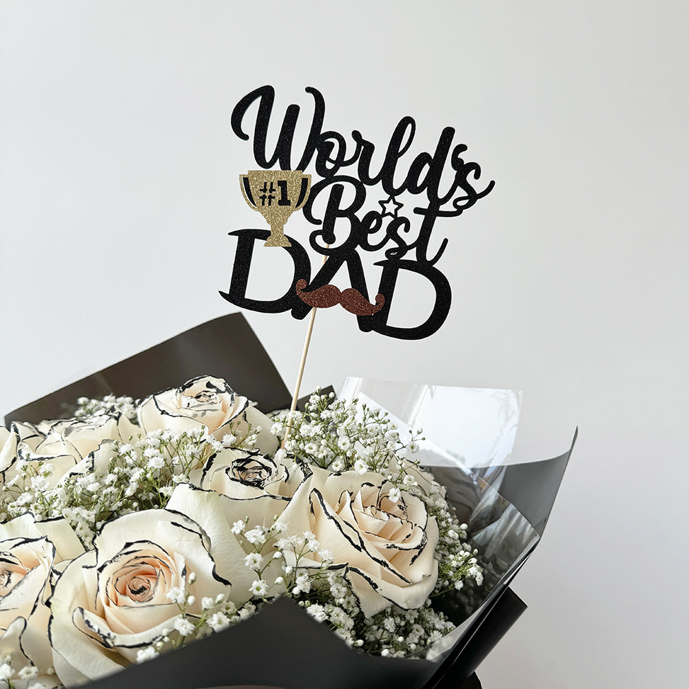 Comic Best-Dad Bouquet