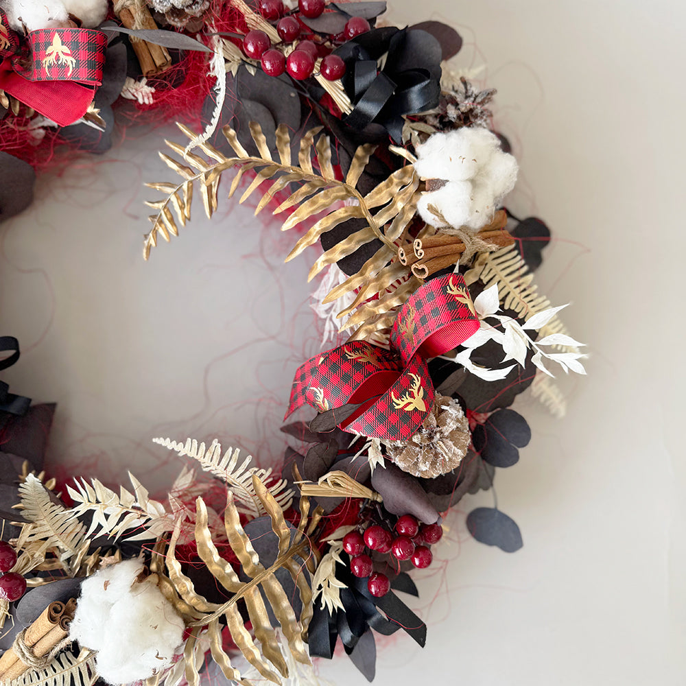 Festive Wreath Centerpiece