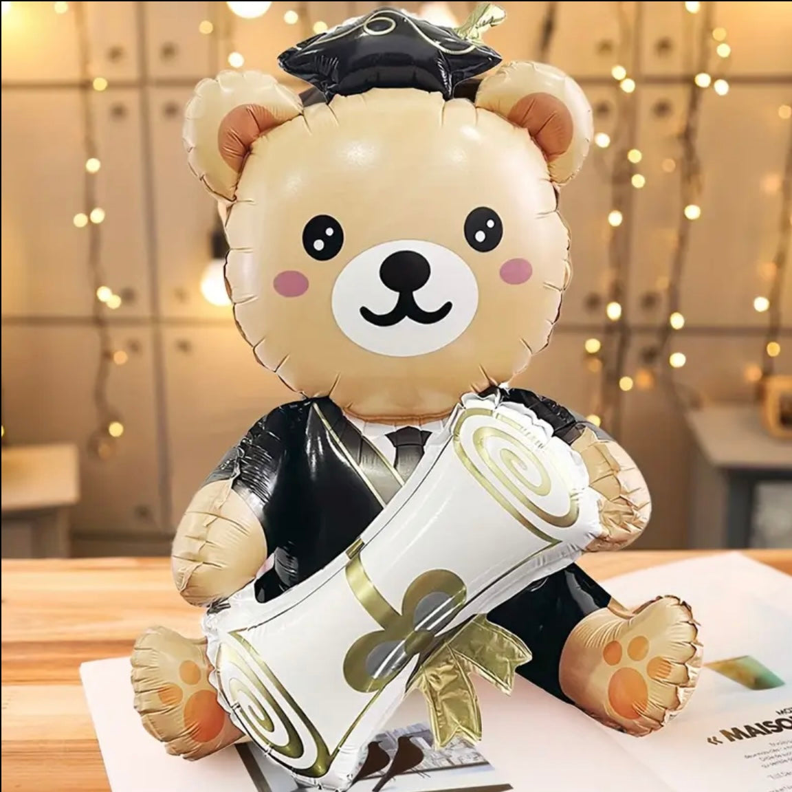 Grad Teddy Balloon