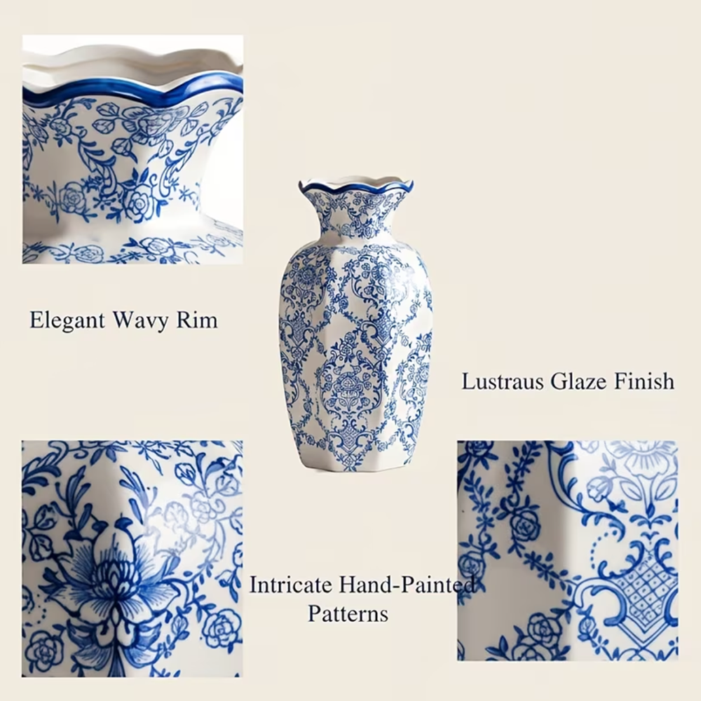 Vintage vase - blue