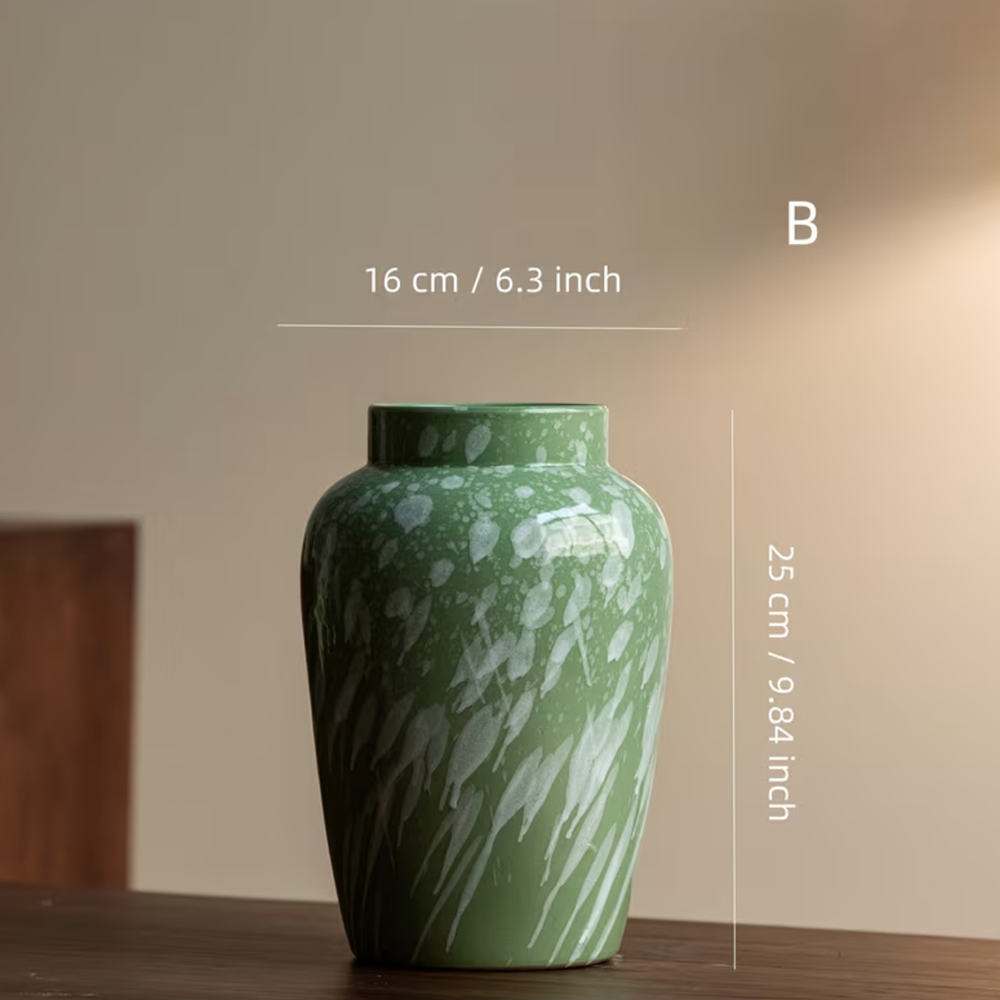 Paint splash vase