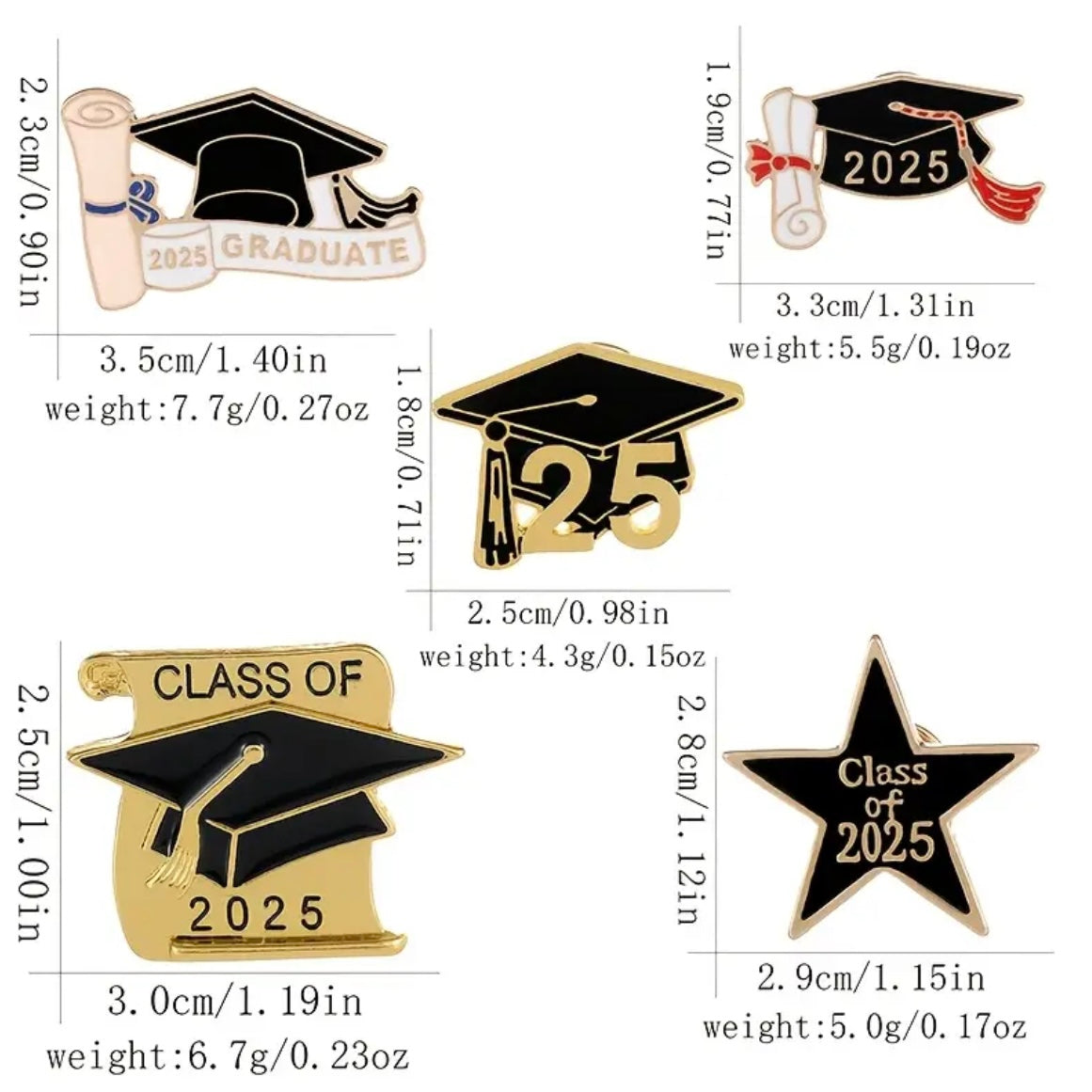 Graduation Brooch