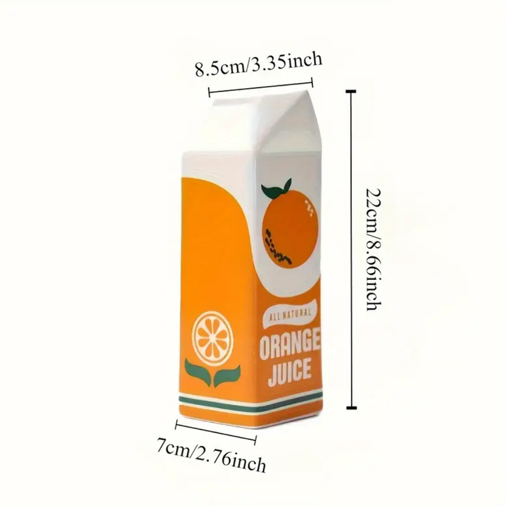 Juice box vase