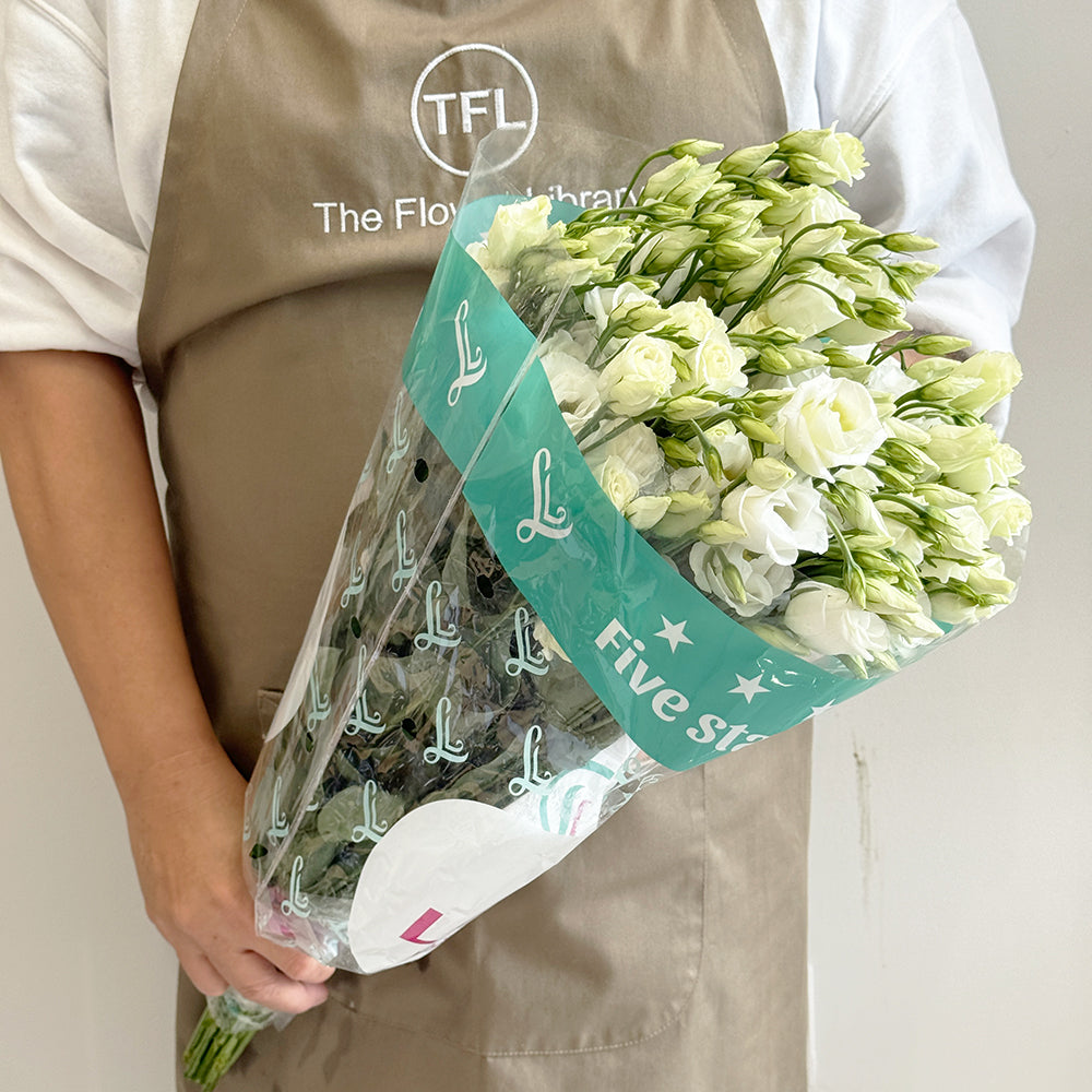 10 Lisianthus white - أستوما أبيض