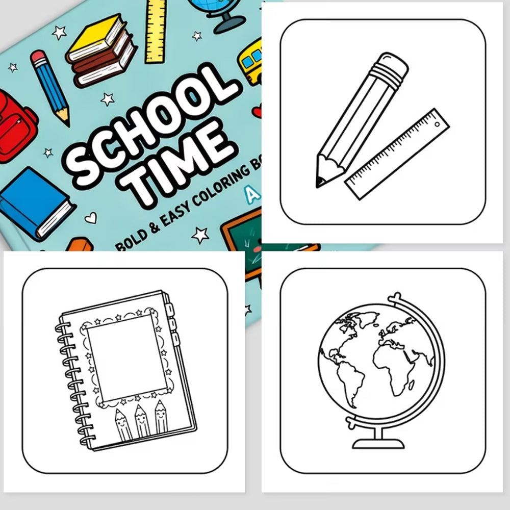 School coloring book