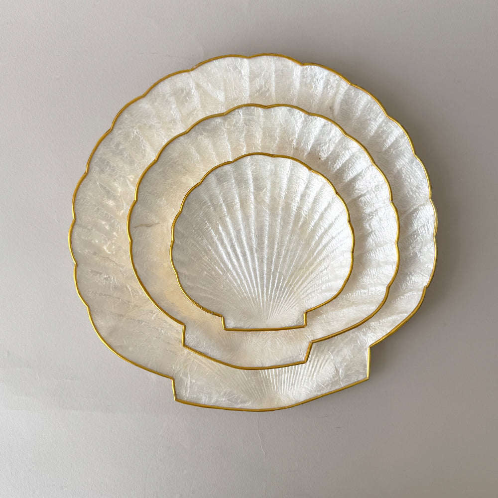 Shell tray set