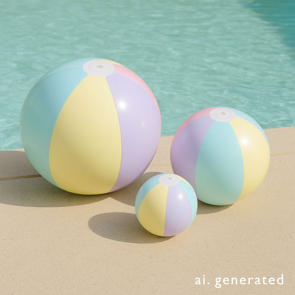 Retro beach ball