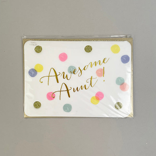 Auntie Card