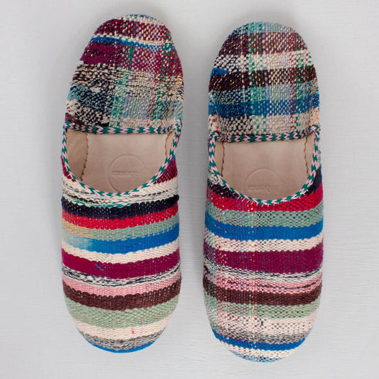 Moroccan Slippers - Stripes