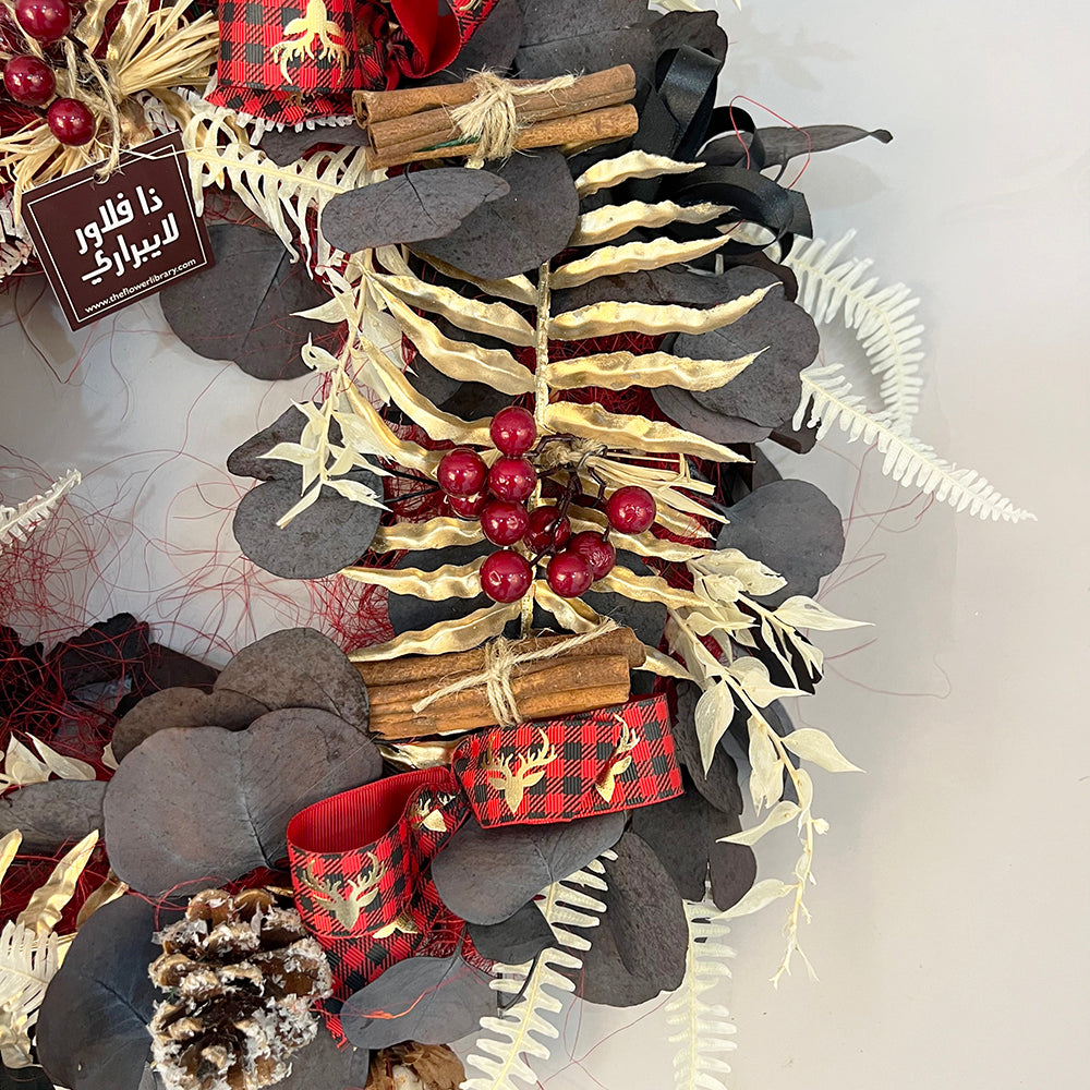 Festive Wreath Centerpiece