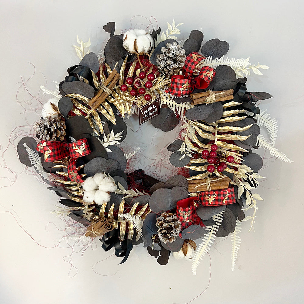 Festive Wreath Centerpiece