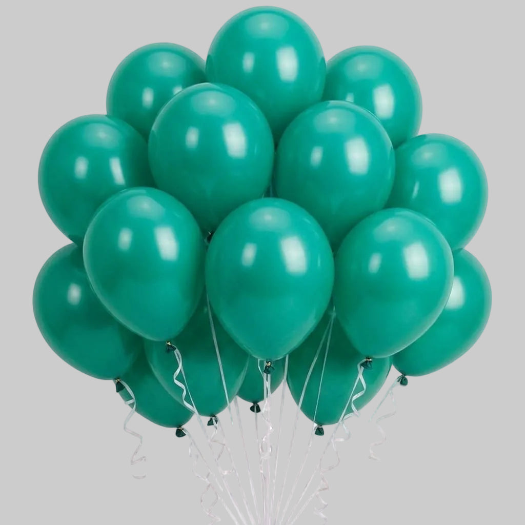 Latex balloon - teal