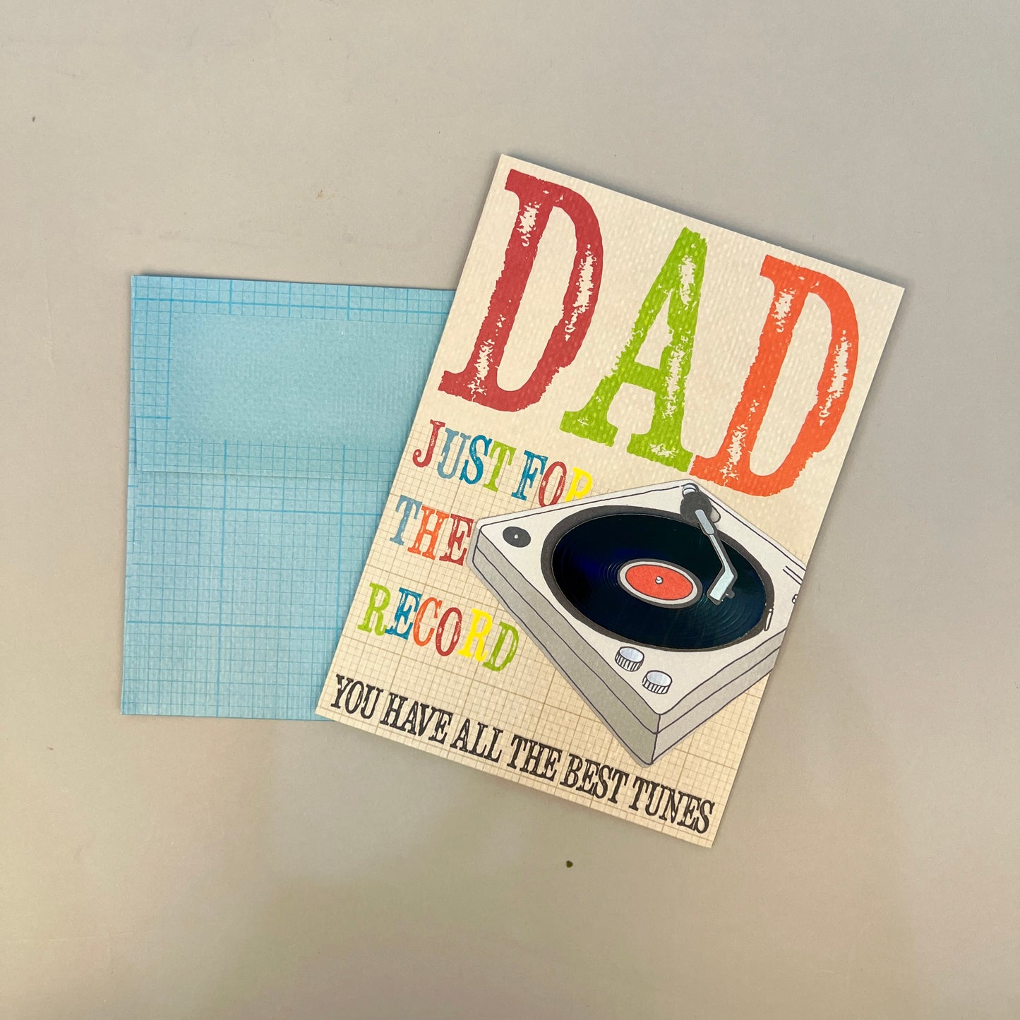 Dad Record Card