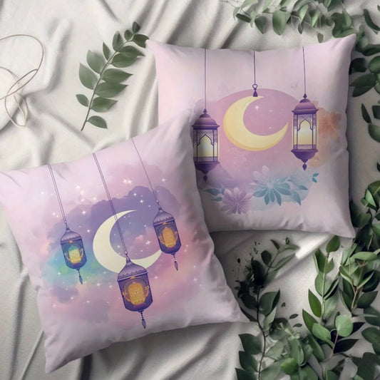 Purple pillow cases