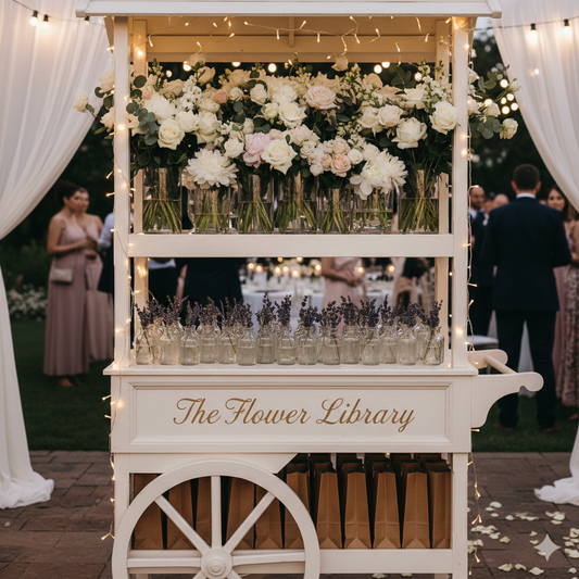 Flower Bar Cart