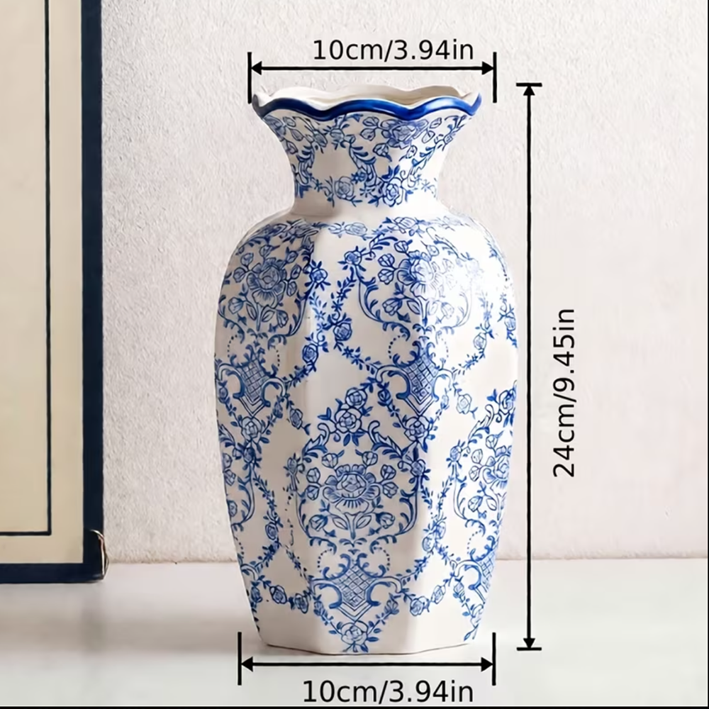 Vintage vase - blue