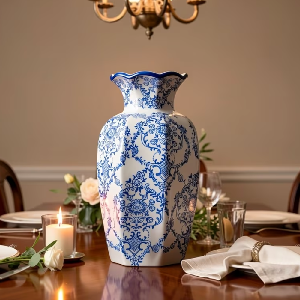 Vintage vase - blue