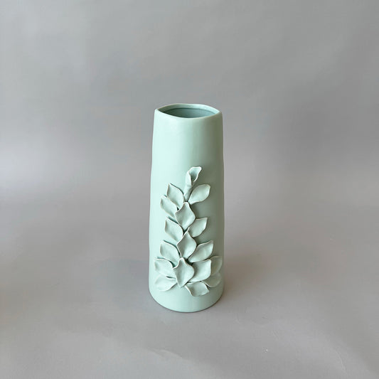 Sculptural garden vase