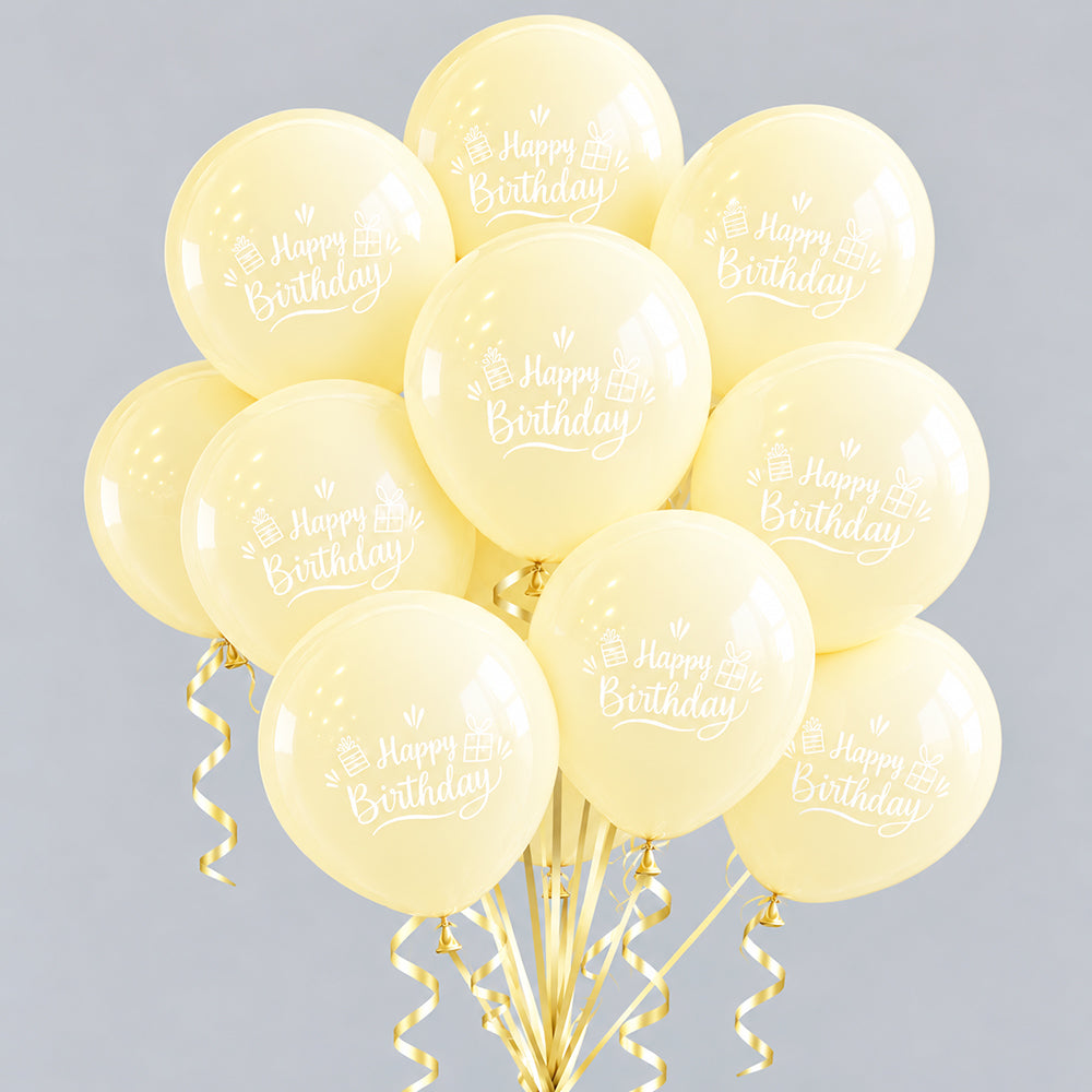 Birthday balloons - Butter