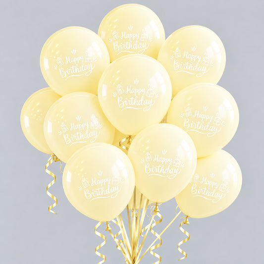 Birthday balloons - Butter