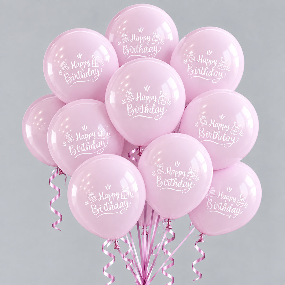Birthday balloons - Lavender