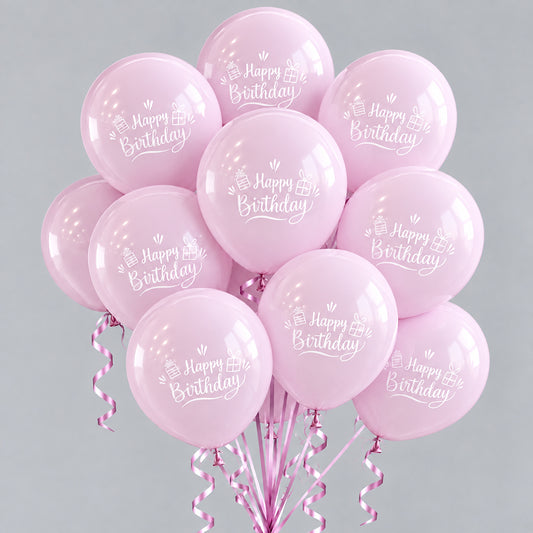 Birthday balloons - Lavender