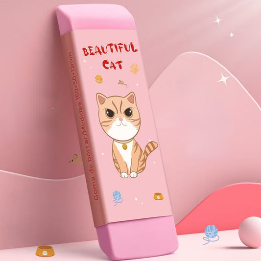 Large eraser - cat