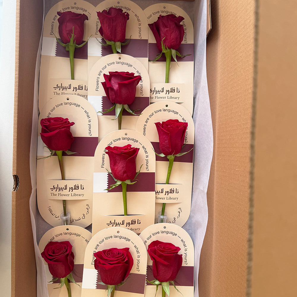 Qatar Giveaways - Red Rose