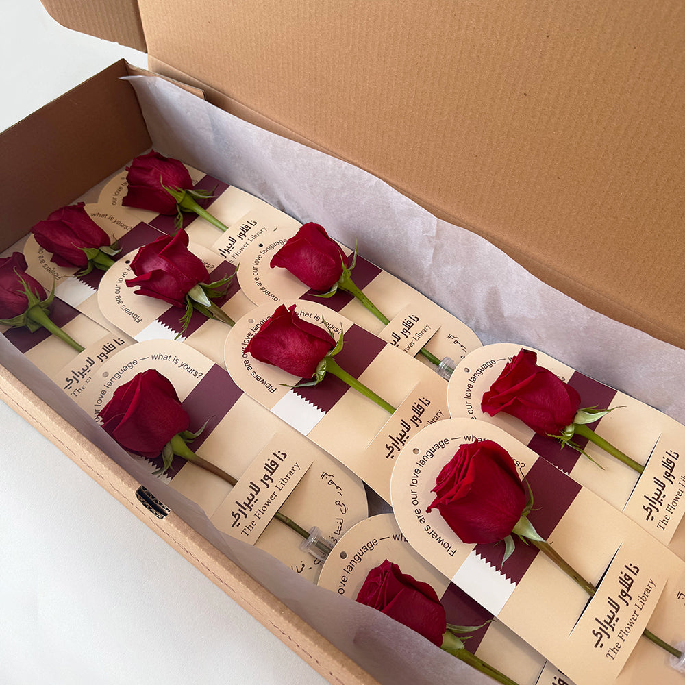 Qatar Giveaways - Red Rose