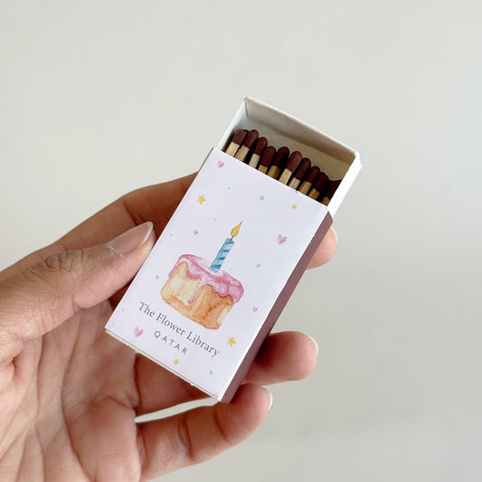 Cake matchbox