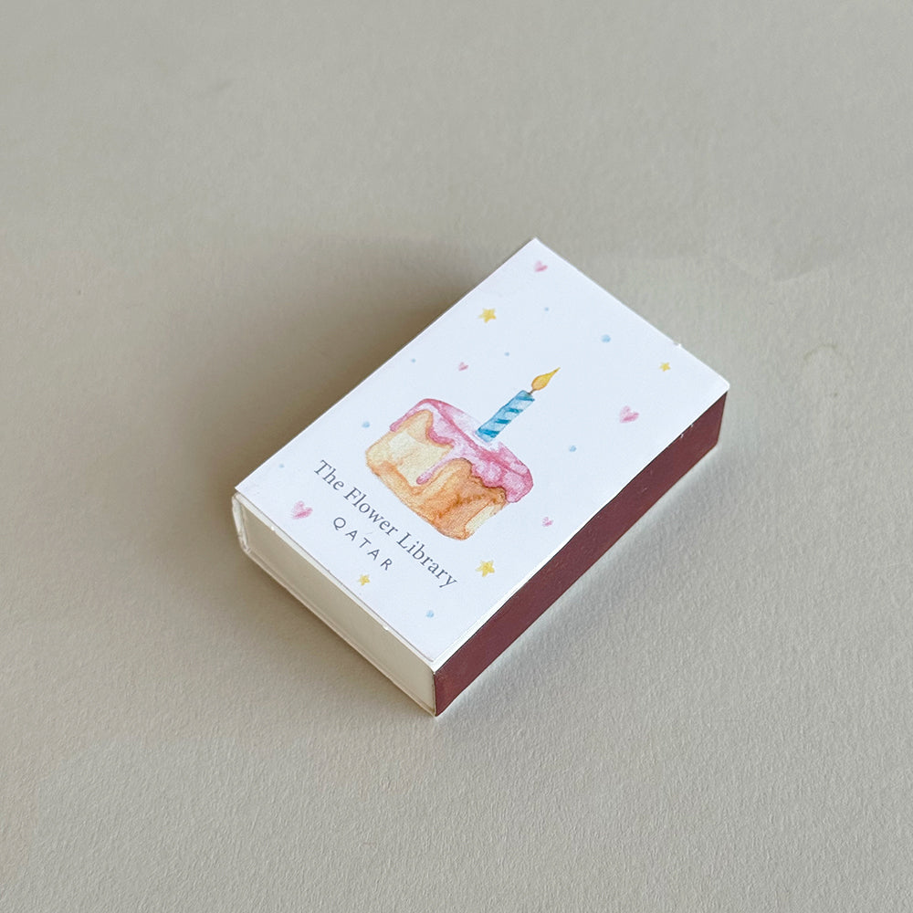 Cake matchbox