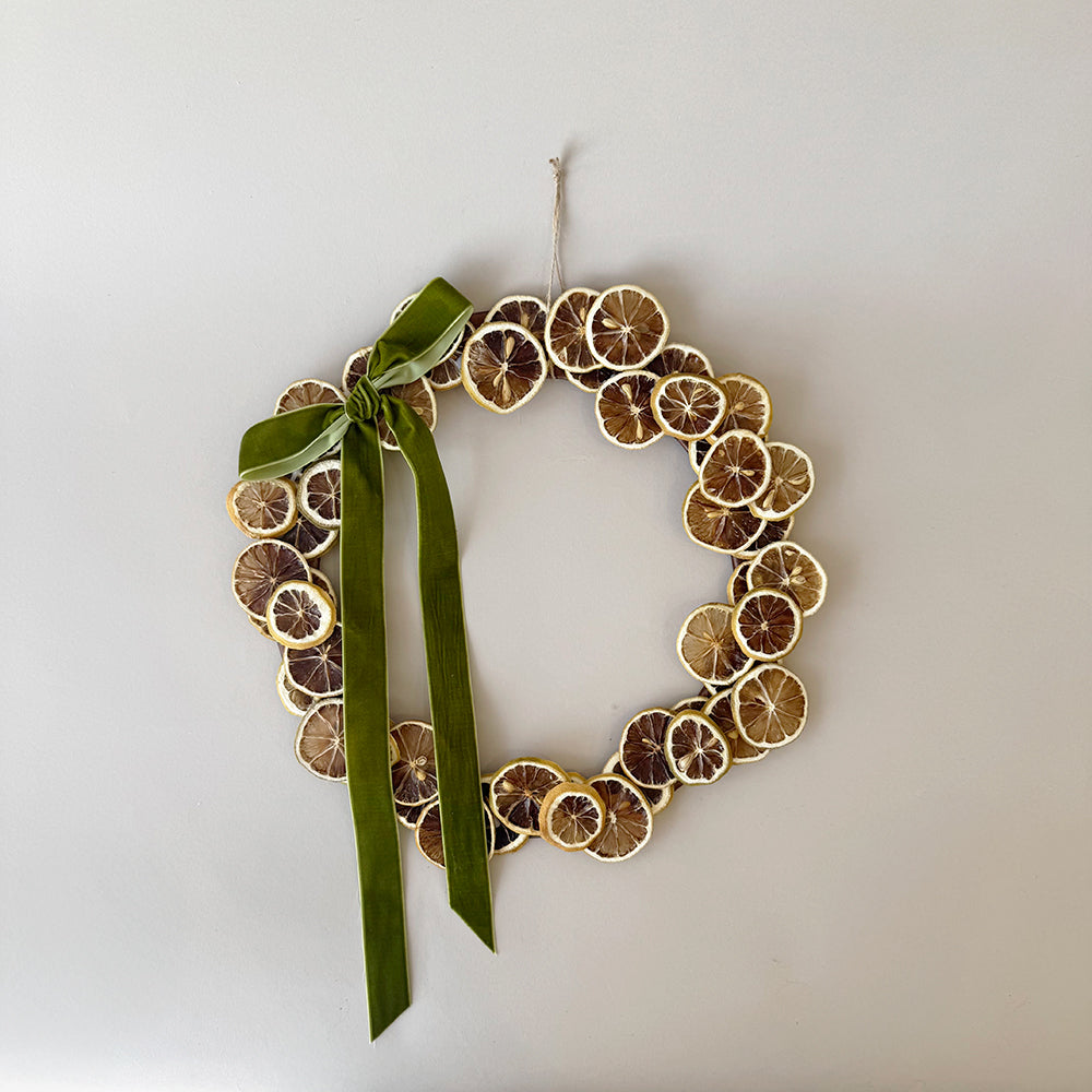 Citrus Wreath – Lemon