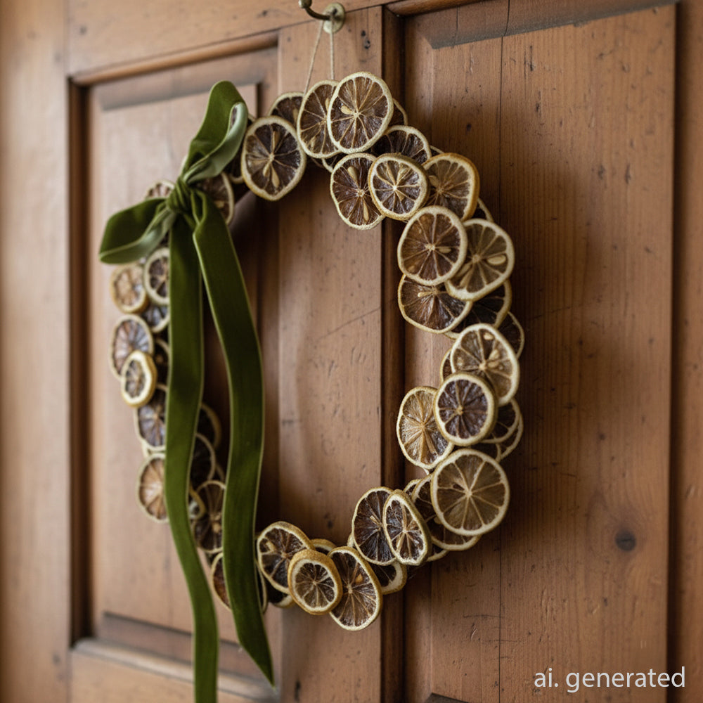 Citrus Wreath – Lemon