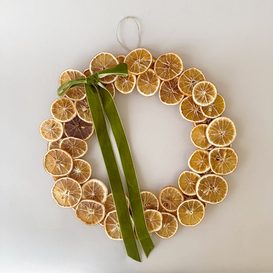 Citrus Wreath – Orange